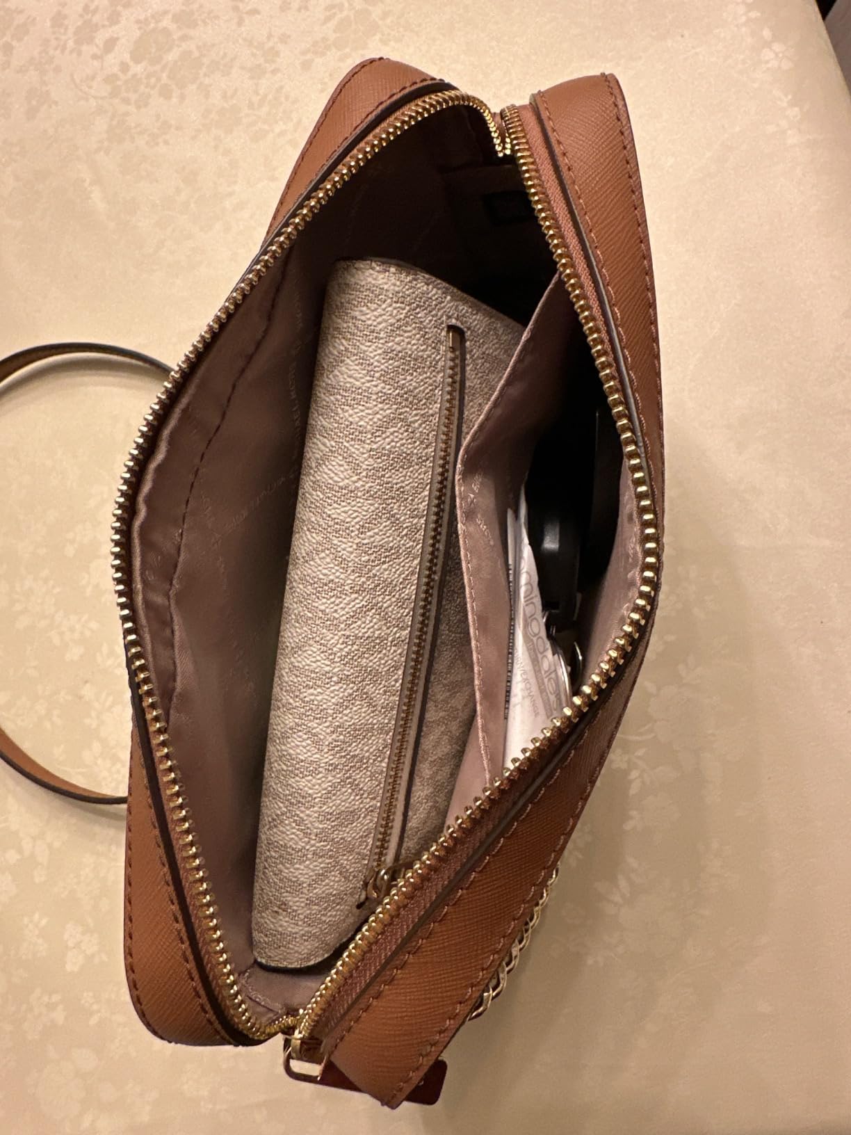 Michael Kors Women's Jet Set Large Crossbody Bag customer photo 2