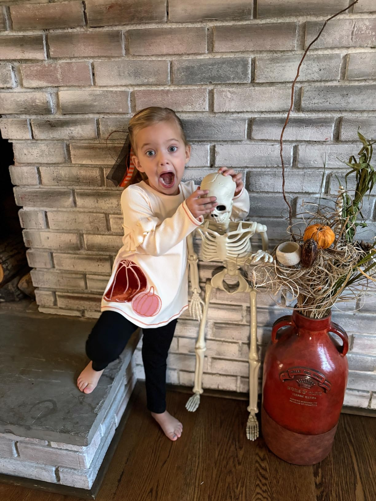 5.9FT Skeleton Halloween Full Size, Life Size Skeleton with Posable Joints customer photo 1