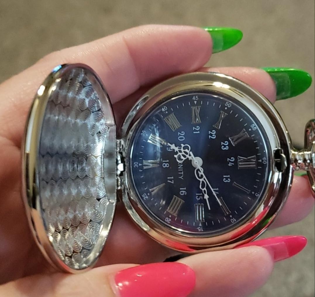 Eternity Engraving Personalized Vintage Pocket Watch for Men, Wedding Gift customer photo 1