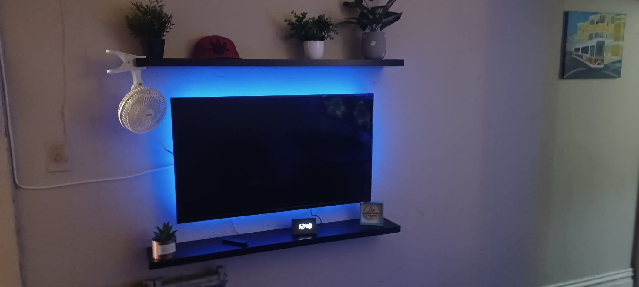 Govee 16.4ft RGBIC LED Strip Lights, LED Lights for Bedroom, APP Control customer photo 2