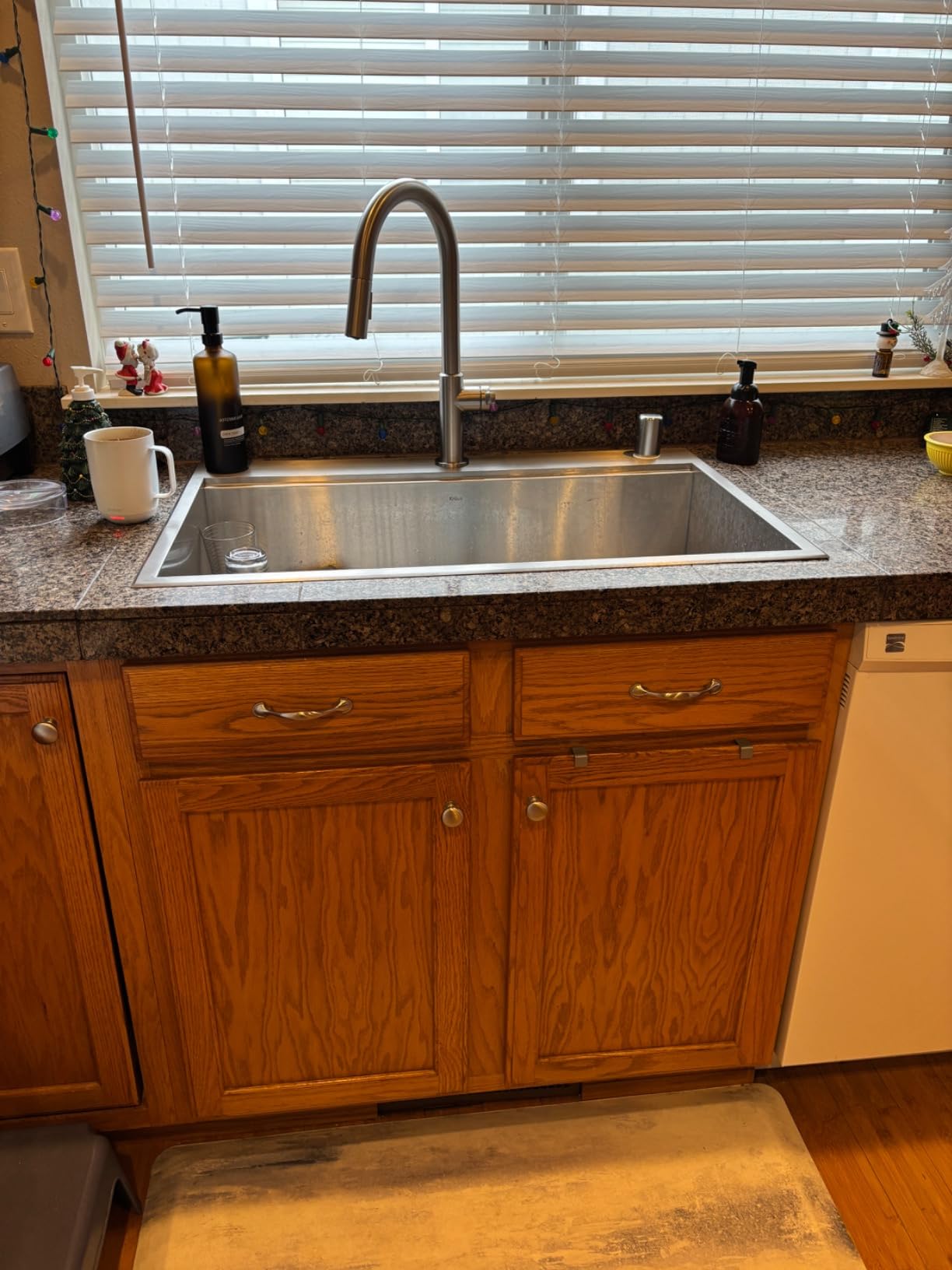 KRAUS Stainless Steel 33 in 16 Gauge Drop In Workstation Sink customer photo 1