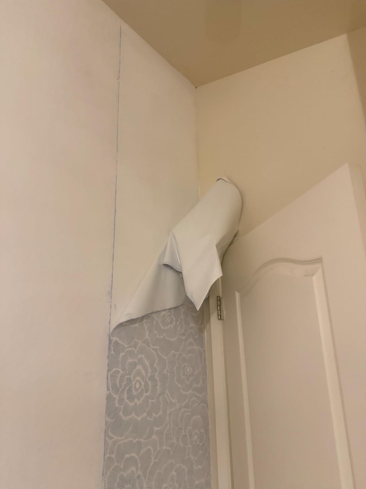 NuWallpaper by WallPops NUS4048 Saraya Peel & Stick Wallpaper, Blue customer photo 1