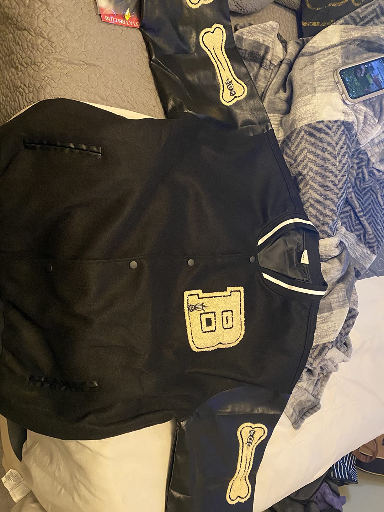 Moshtashio Mens Varsity College Jacket Baseball Bomber Jacket Vintage Sweatshirt Casual Unisex Streetwear Coats with Patch customer photo 2