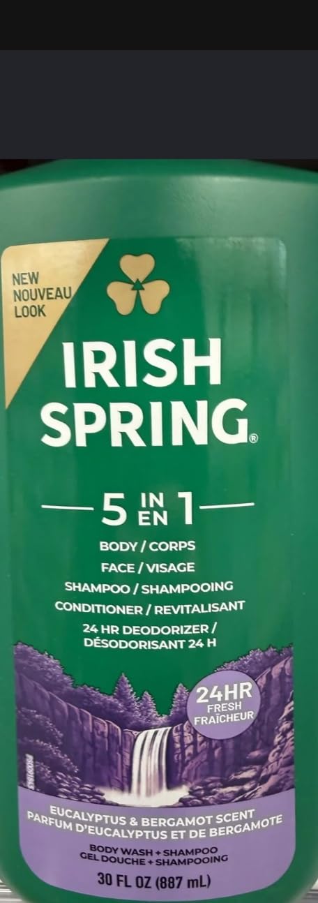Irish Spring Mens Body Wash, Moisture Blast Body Wash for Men, Feel Fresh All Day, 30 Oz Pump Bottle customer photo 1