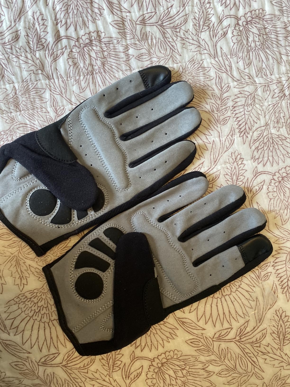 WESTWOOD FOX Cycling Gloves for Men Full Finger BMX Bike Mountain Bike Gloves Grips Bicycle Touchscreen MTB Gloves Padded Anti-Slip Riding Gloves for Men Women Wheelchairs Road Bike customer photo 1