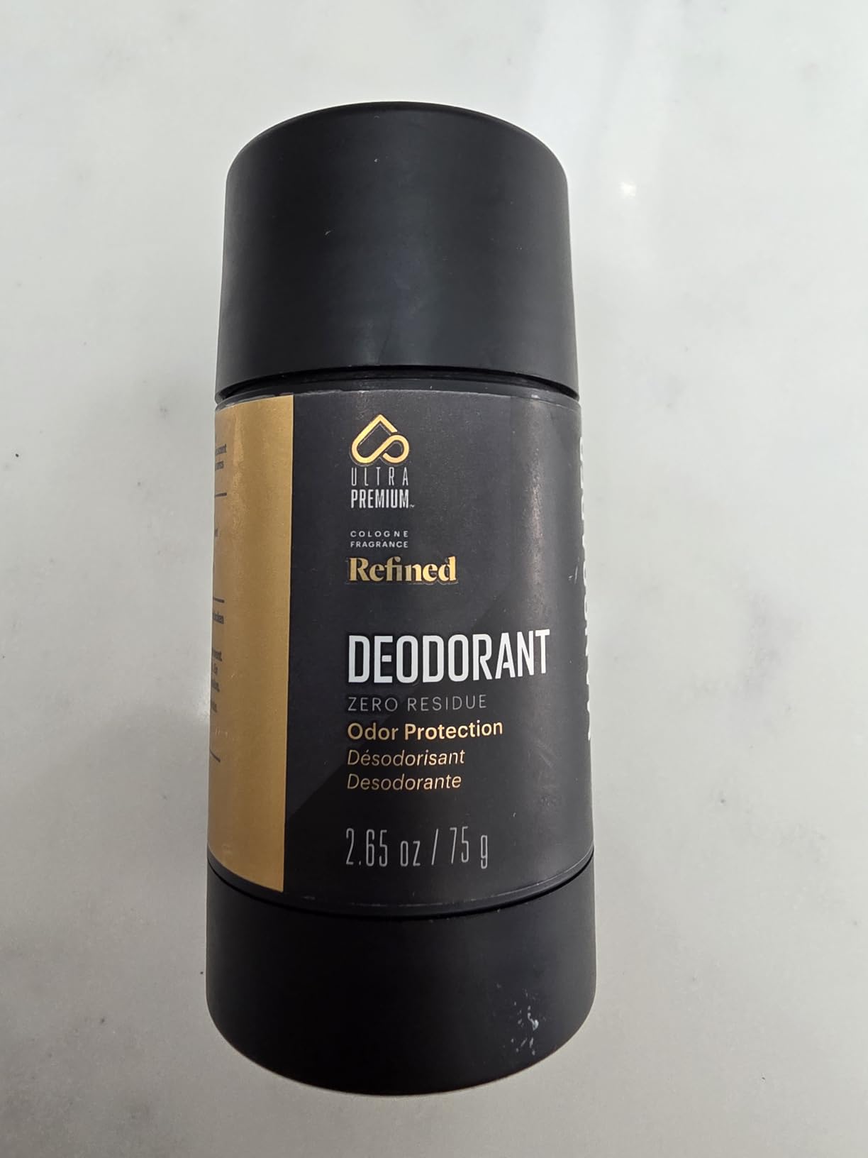 MANSCAPED® UltraPremium Deodorant, Aluminum-Free Clear Formula, Soft and Comfortable with Cologne-Quality Fragrance for Under Arm Odor Protection, 2.65 oz Stick (1 Pack) customer photo 2