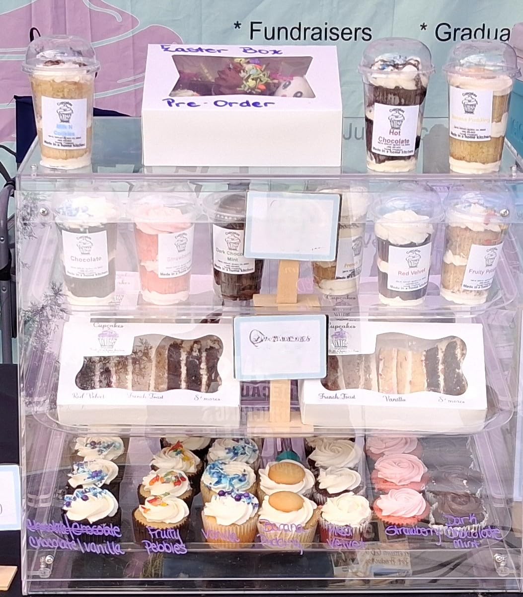 YBSVO 3-Tier Commercial Bakery Display Case customer photo 1