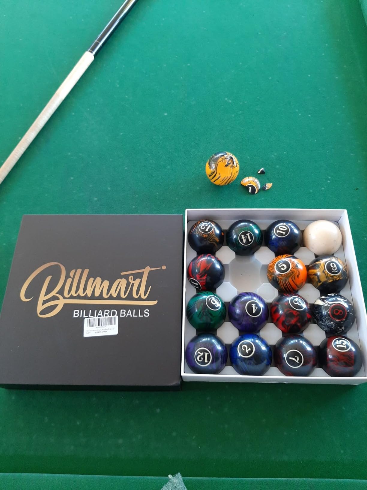 Billmart Premium Billiard Balls Pool Table Accessories customer photo 1