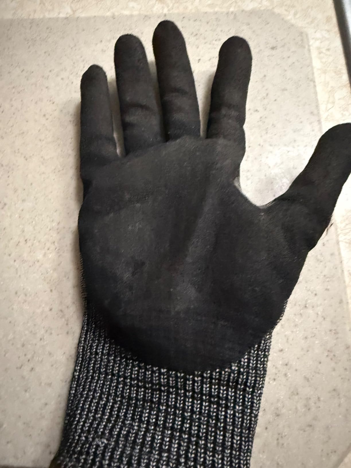 Schwer ProGuard High Level Cut Resistant Work Gloves for Extreme Protection, ANSI A9 Cut Gloves with Reinforced Thumb, Non Slip, Breathable, Durable, Touch-screen, Black 1 Pair(L 3326 customer photo 1