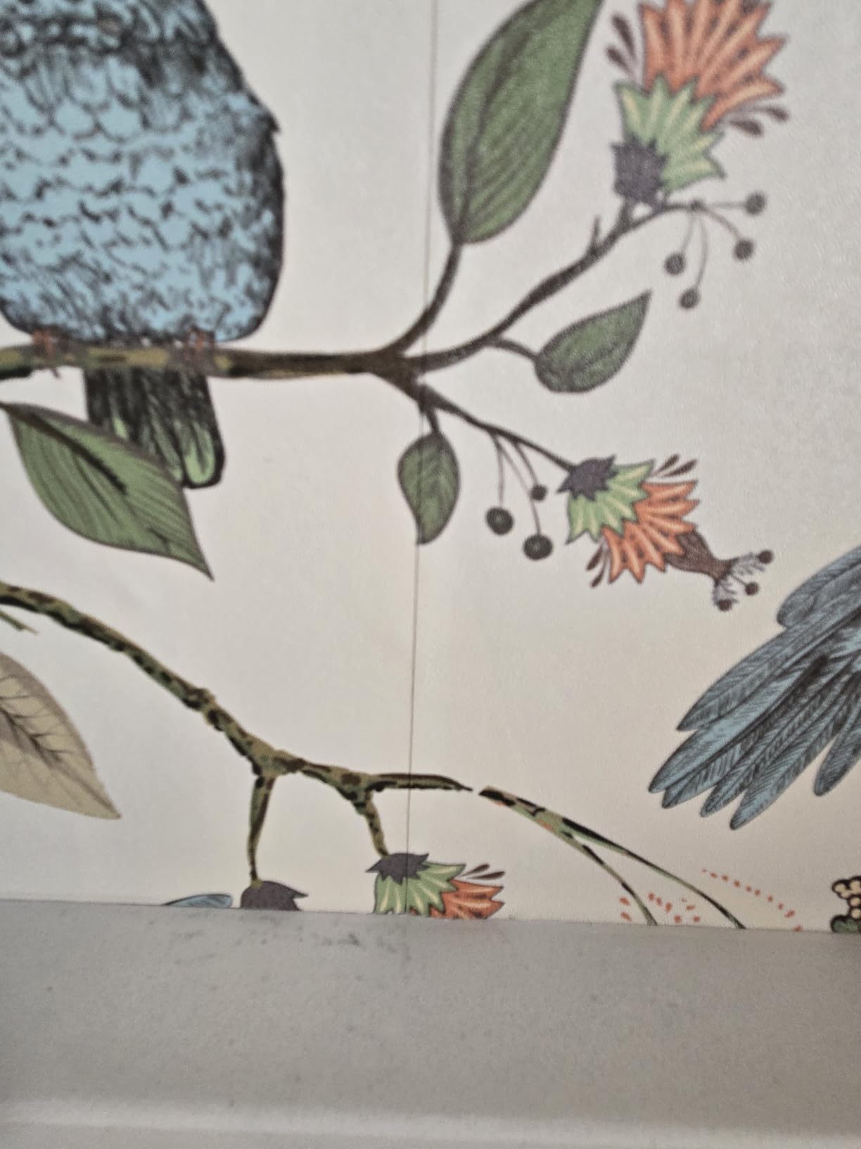 Blue Bird Wallpaper Fresh Lemon Tree Peel and Stick Wallpaper customer photo 1
