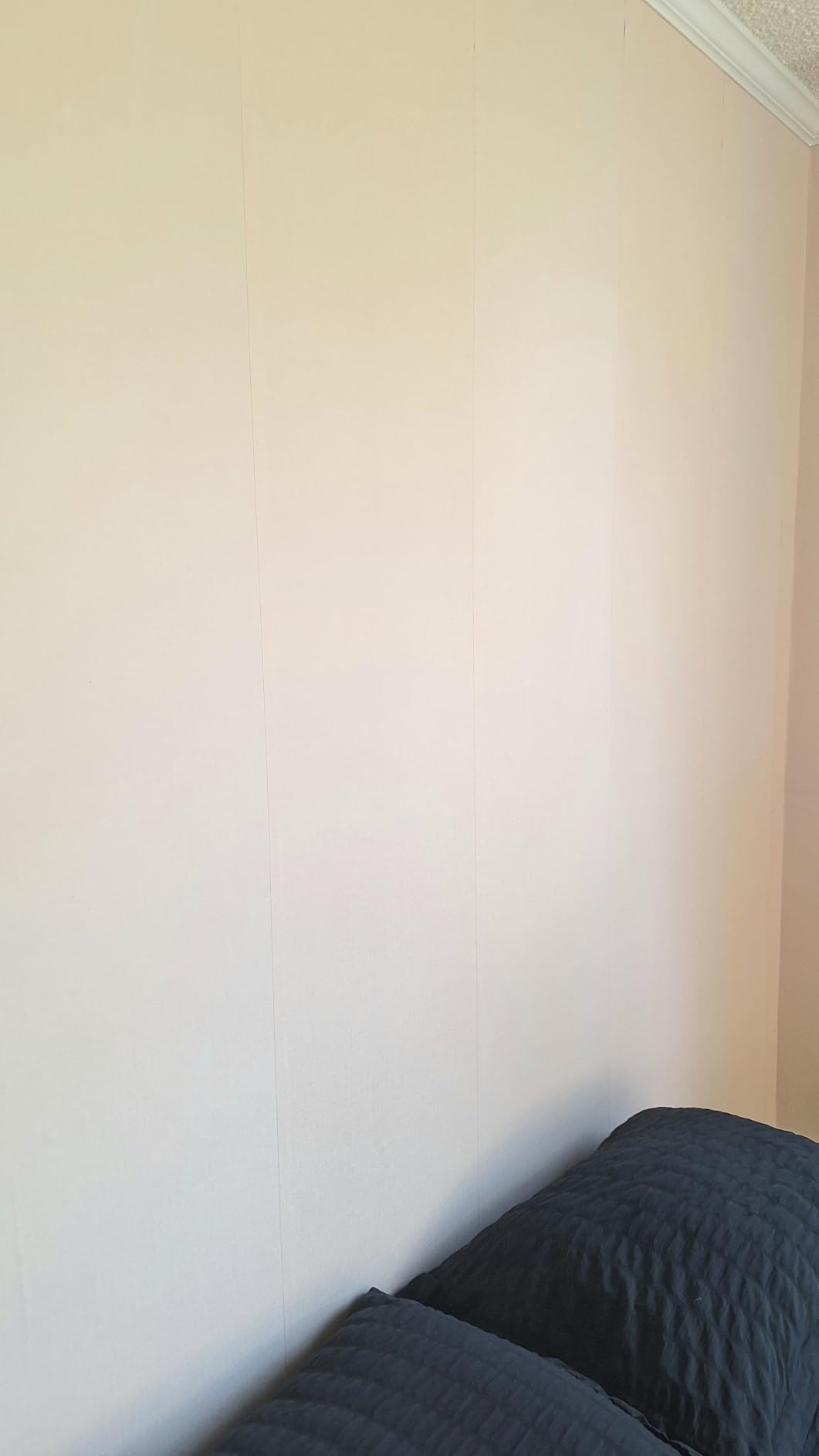 Beige Wallpaper Grasscloth Peel and Stick Wallpaper 17.7in x 118in customer photo 2