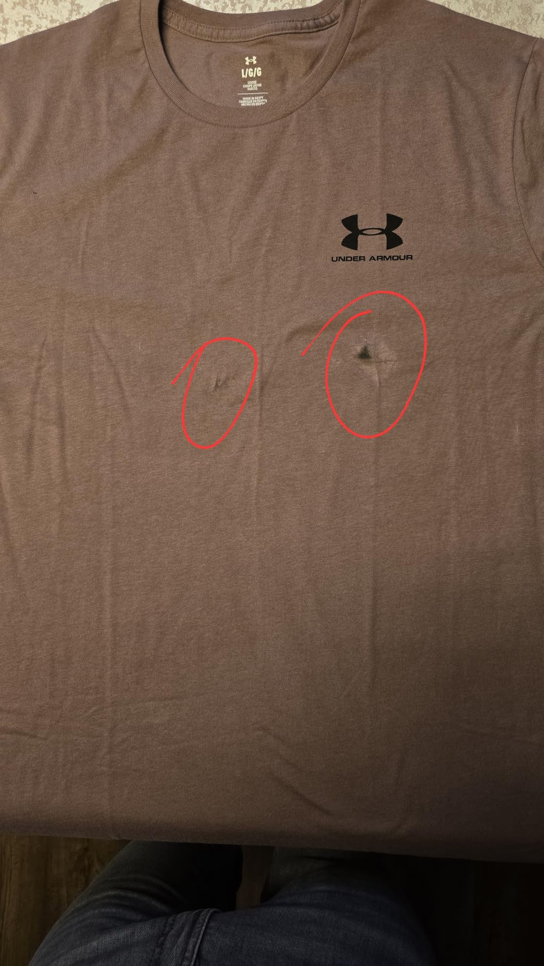 Under Armour Men's Sportstyle Left Chest Logo Short-Sleeve T-Shirt customer photo 1