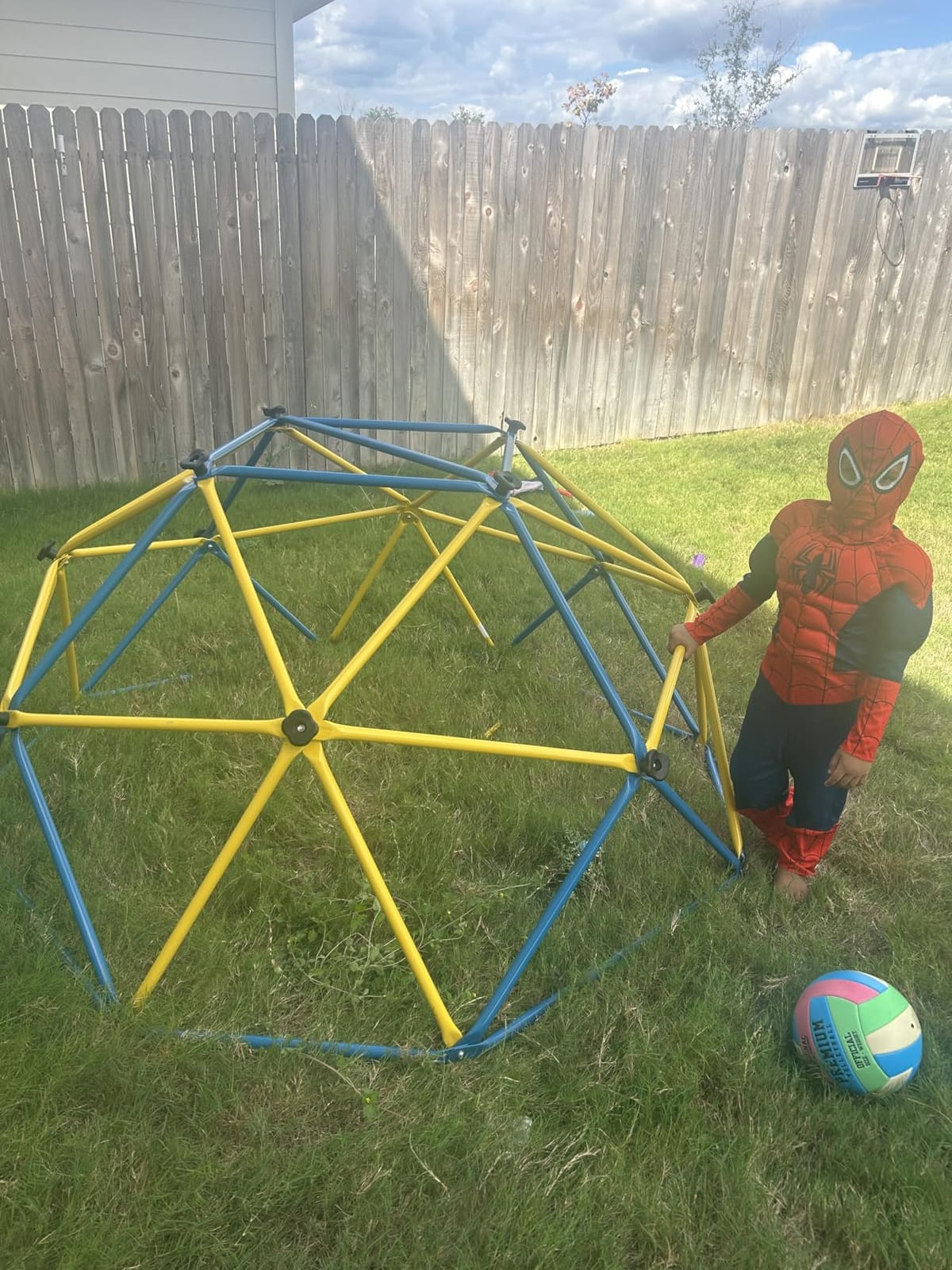 Climbing Dome Jungle Gym 6ft Outdoor Playset Kids Playground Equipment customer photo 2