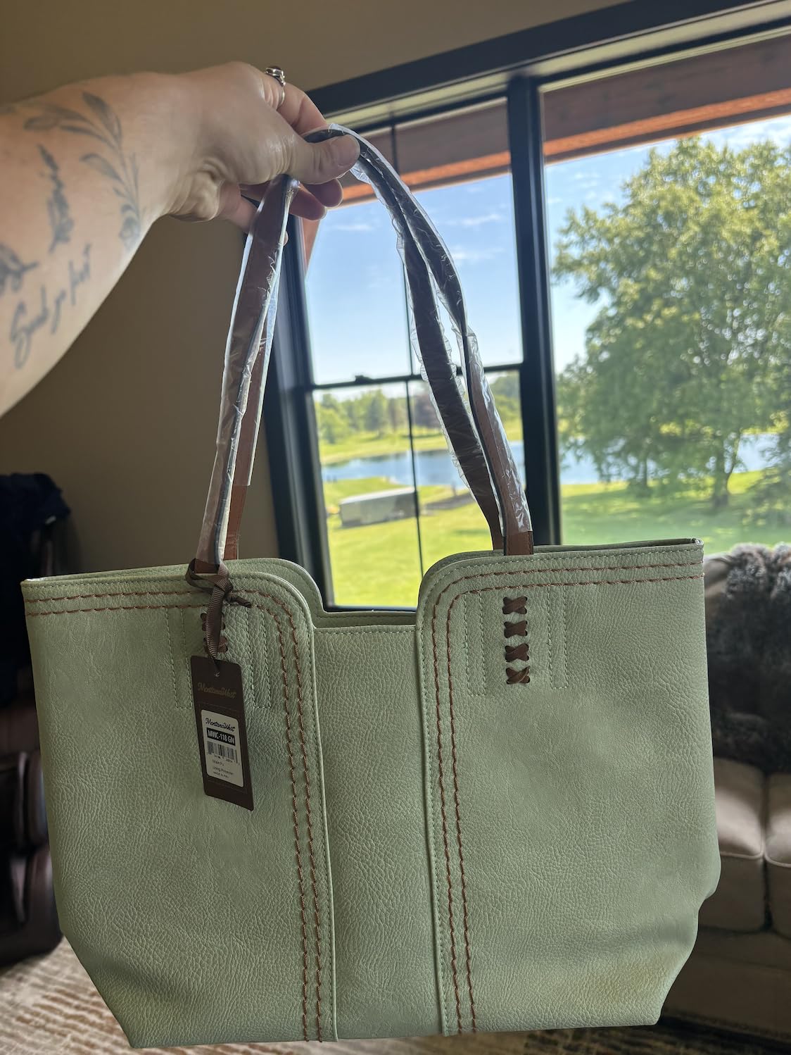 Montana West Tote Bag for Women Top Handle Satchel Purse customer photo 2