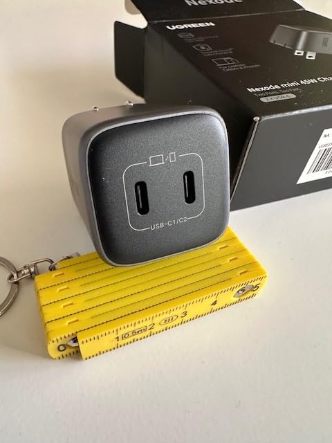 UGREEN 45W USB C Charger for iPhone 17, Nexode 2 Port GaN Foldable PPS Wall Charger Block Support Super Fast Charging 2.0 for Galaxy S26/S25 iPhone 17/16/15, iPad, MacBook Neo/Air, Black customer photo 2