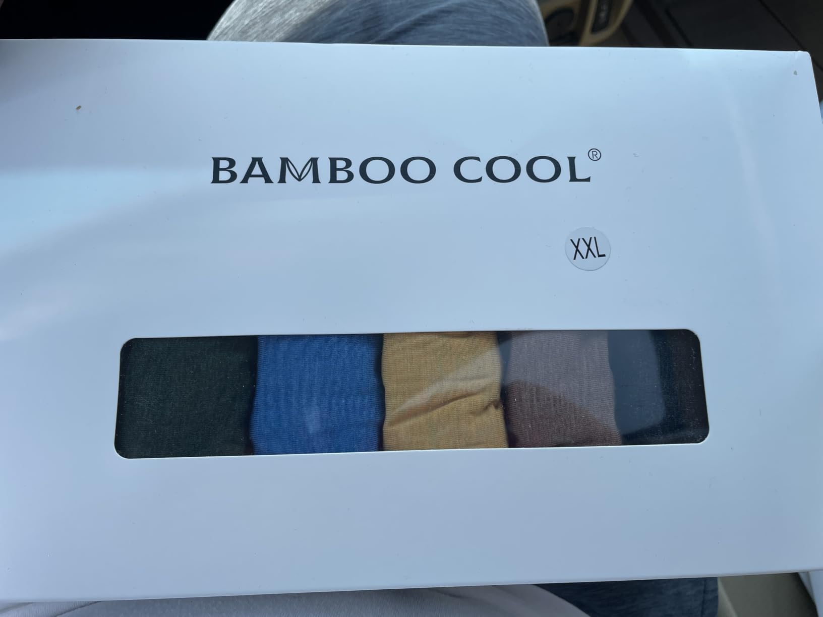 BAMBOO COOL Men's Cooling Underwear Ultra Soft Breathable Boxer Briefs Pack customer photo 2