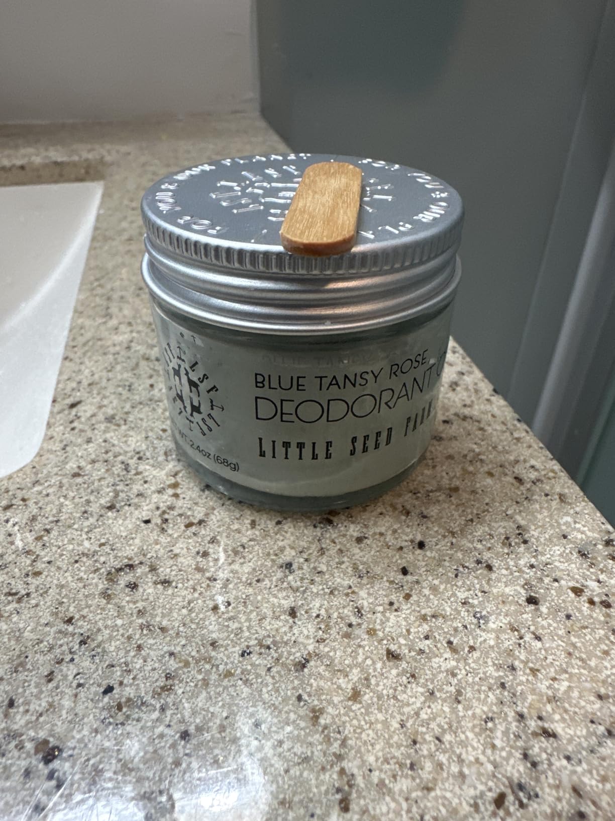 Little Seed Farm All Natural Deodorant Cream - Cedar Vanilla, 2.4 oz customer photo 1