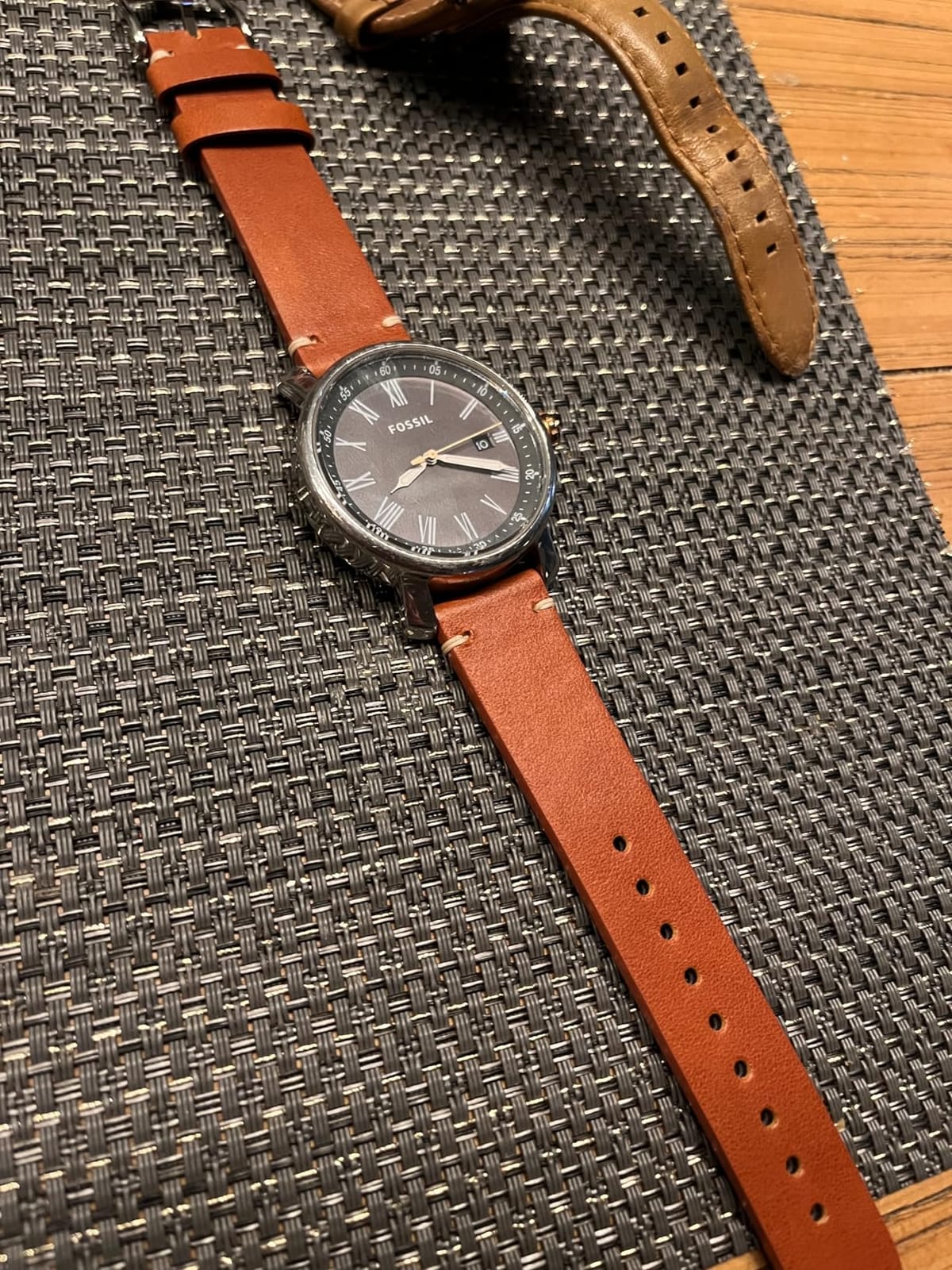 BISONSTRAP Men's Watch Bands, Hand-Stitched Leather Watch Straps, Quick Release, 18mm 19mm 20mm 21mm 22mm customer photo 2