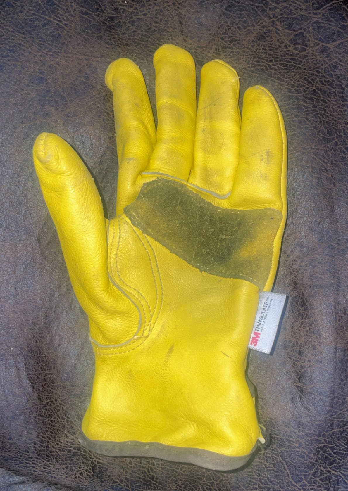 toolant Winter Leather Work Gloves, Warm 3M Thinsulate Lining for Cold Weather Work, Thermal Insulated Gloves customer photo 1