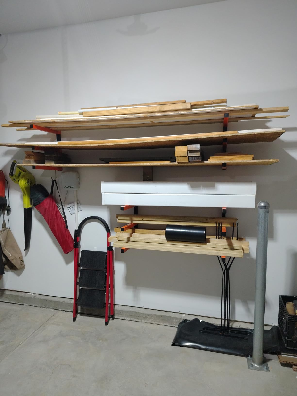 Ultrawall Wall Mount Wood Organizer and Lumber Storage Rack with 3-Level customer photo 1