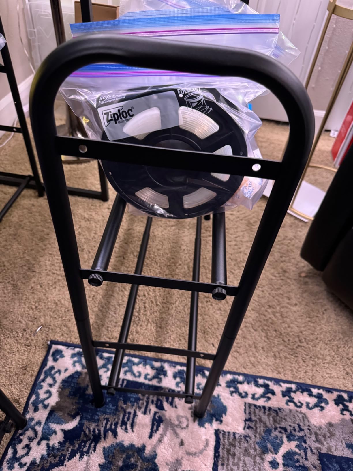Gonfoam Expandable 3-Tier Shoe Rack for Closet and Entryway, Black customer photo 2