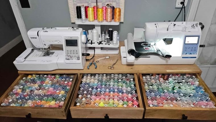 Brother PE900 Wireless Embroidery Machine with WLAN customer photo 1