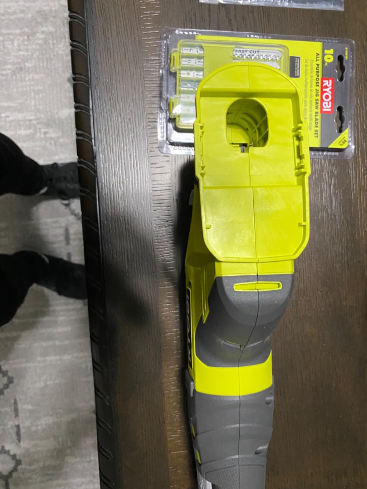 RYOBI ONE+ 18V Cordless Reciprocating Saw - 3,400 SPM Variable Speed, 1 in. Stroke Length, Tool Only (Battery Not Included) - PCL515B | Battery and Charger Sold Separately customer photo 2
