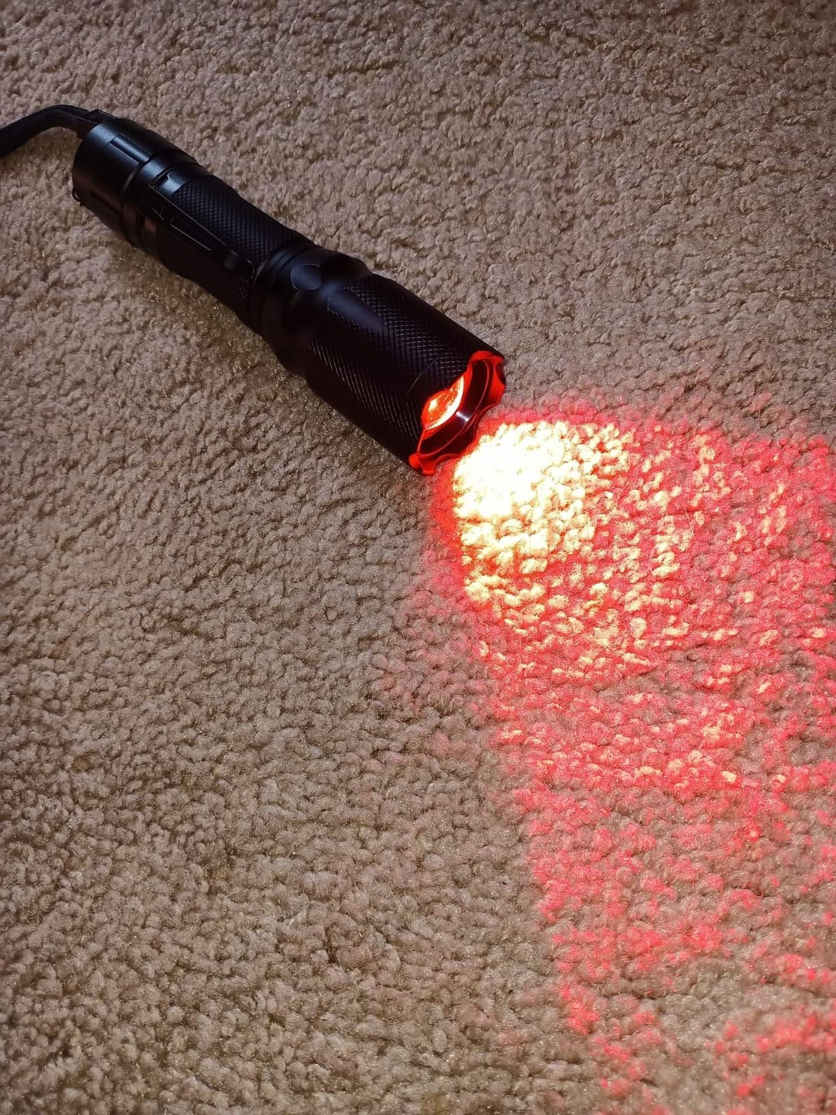 Upgraded Red Flashlight, Bright White &High/Low Power Red Light Options with Memory, Zoom Lens, Portable Weatherproof LED Small Torch for Aviation, Astronomy, Night Vision customer photo 1