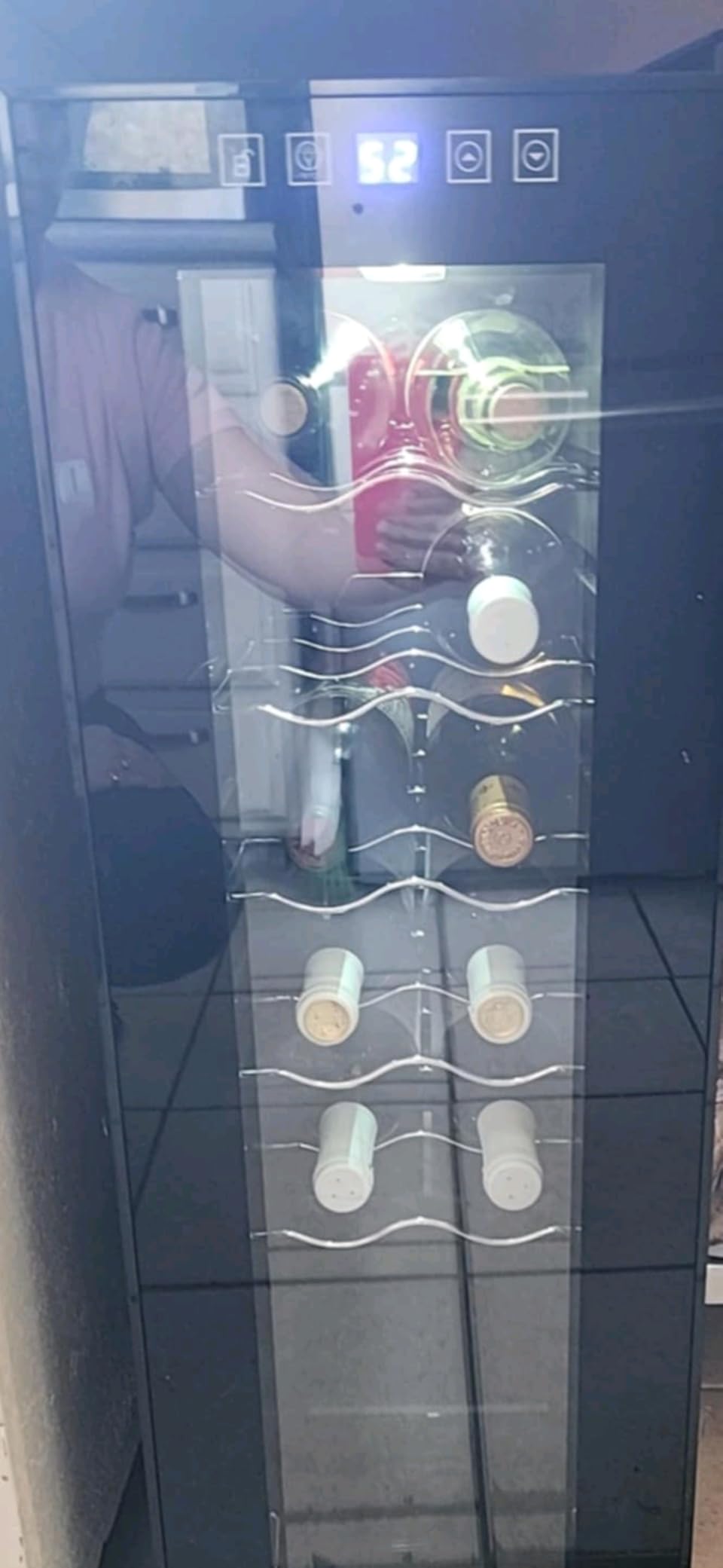 Winado 12 Bottle Compressor Wine Cooler Refrigerator customer photo 1
