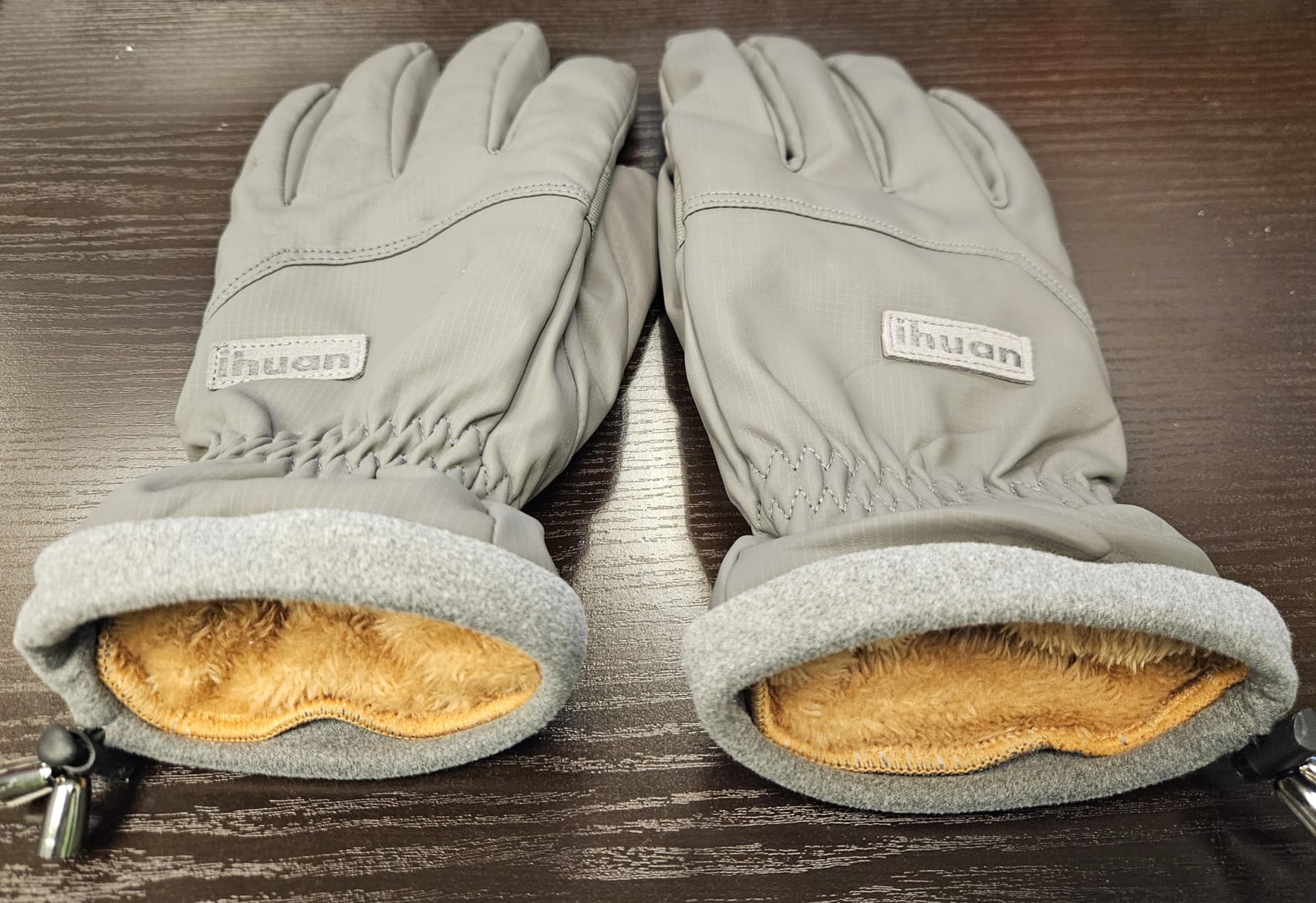 ihuan Winter Waterproof Ski Gloves Men Women, Snow Warm Cycling Cold Weather, Driving Biking Running customer photo 1