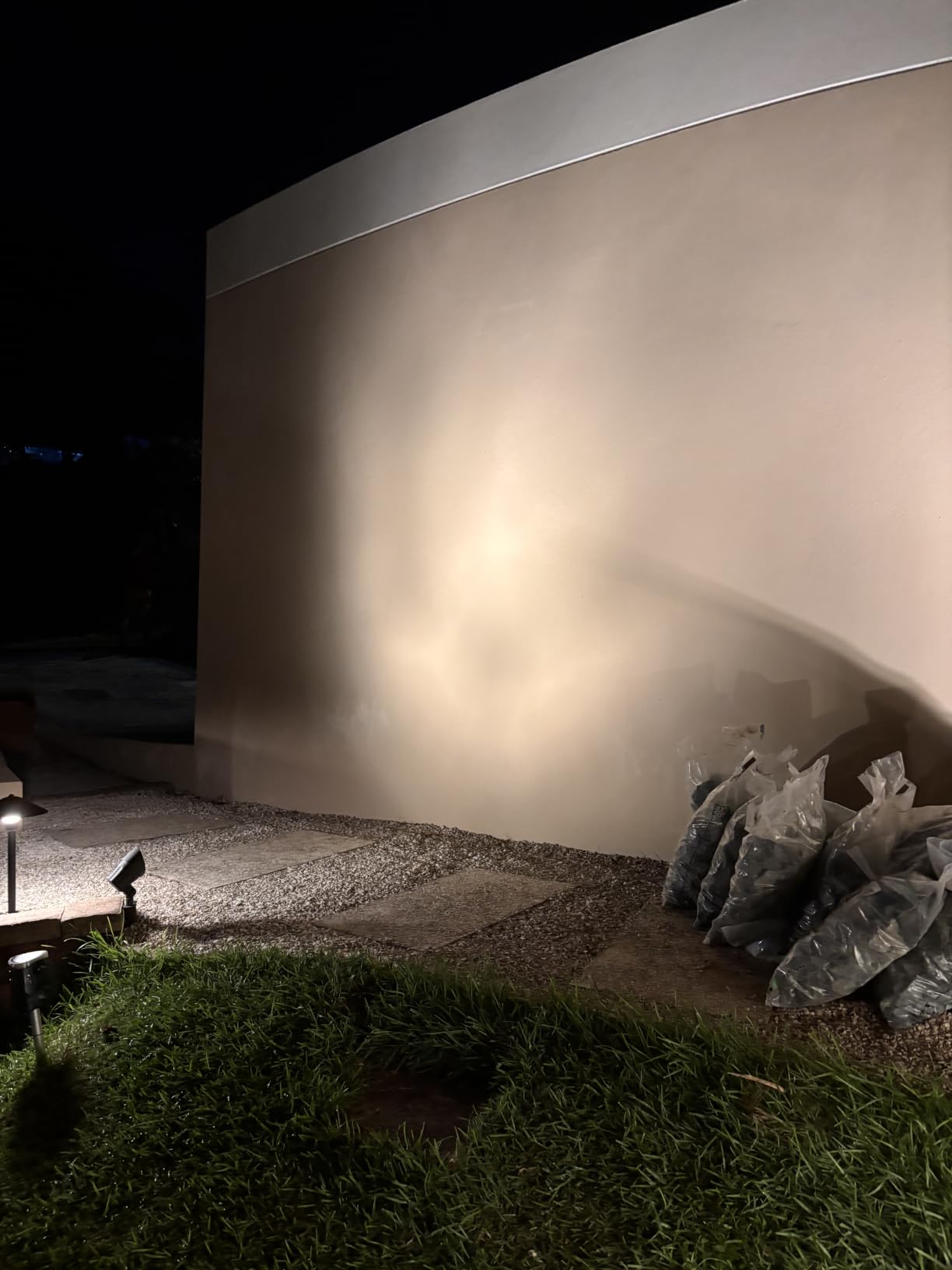 SUNVIE 12-Pack Low Voltage Pathway Lights, 3W 3000K 150lm Classic Aluminum customer photo 2
