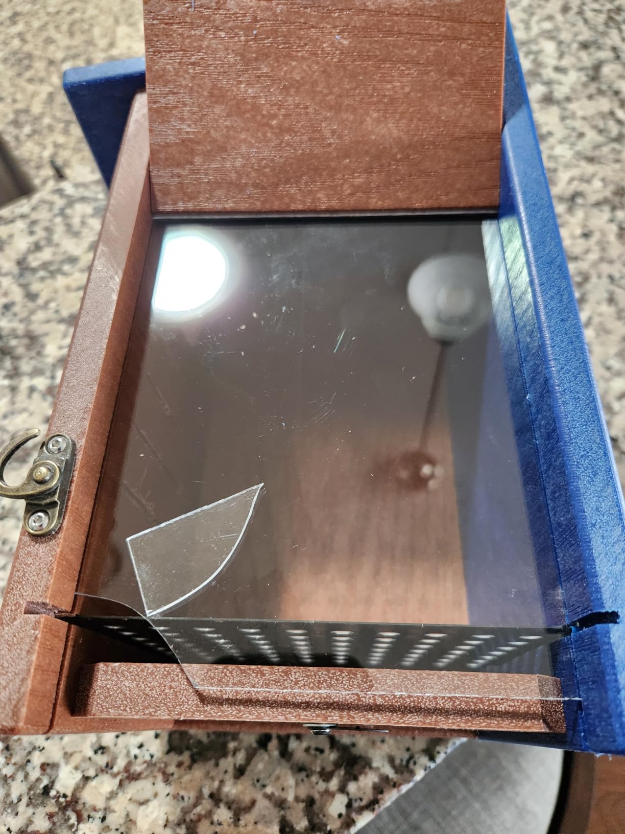 Kingyard Bluebird House, Outdoor Bird House with Predator Guard customer photo 2
