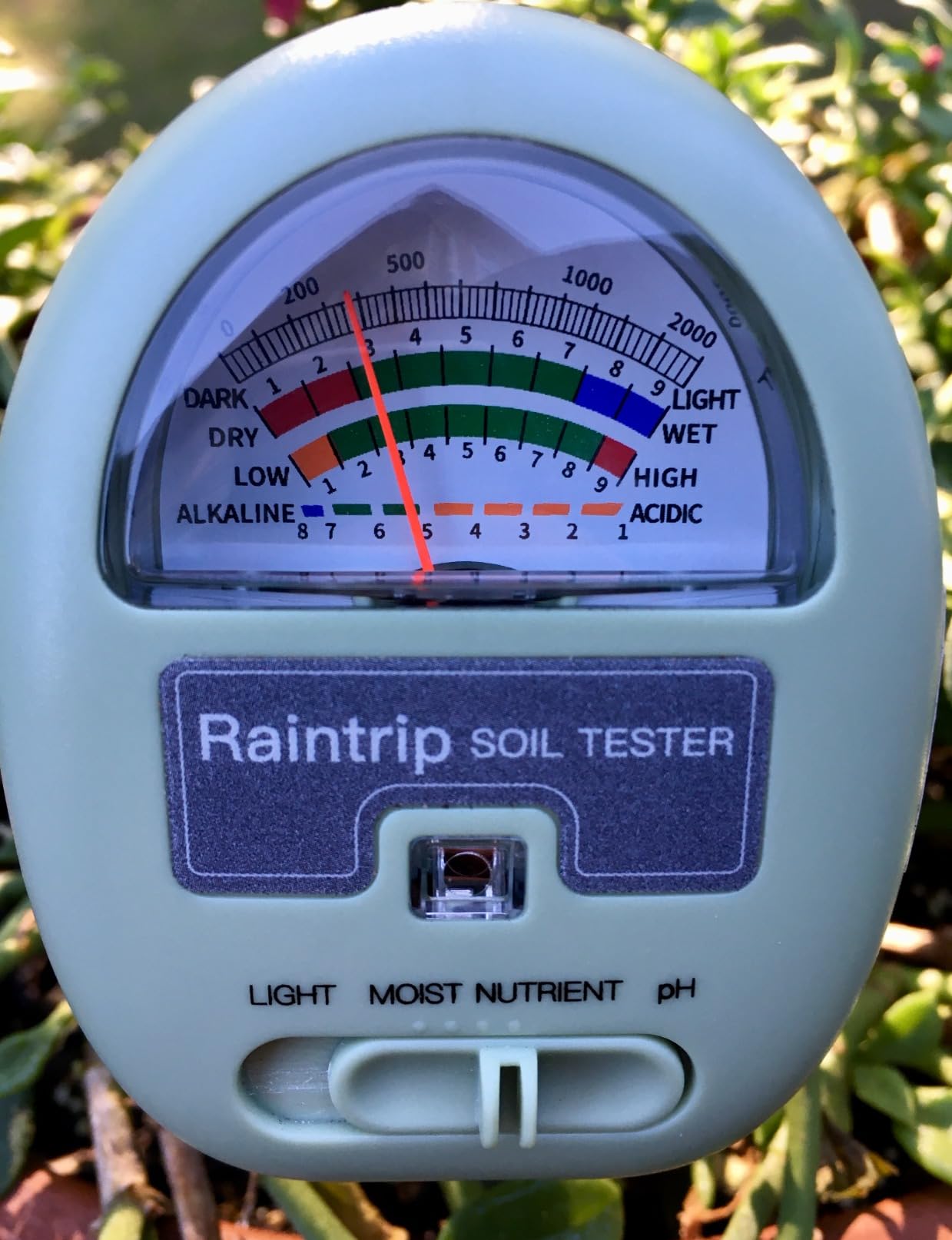 Soil Moisture Meter,4-in-1 Soil Ph Meter, Soil Tester for Moisture, Light,Nutrients, pH,Soil Ph Test Kit, Great for Garden, Lawn, Farm, No Battery Required, Gifts for Plants Lover customer photo 2