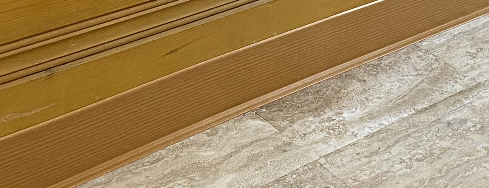 FONUNO Vinyl Wall Base Rubber Baseboard Molding Trim Self Adhesive 4