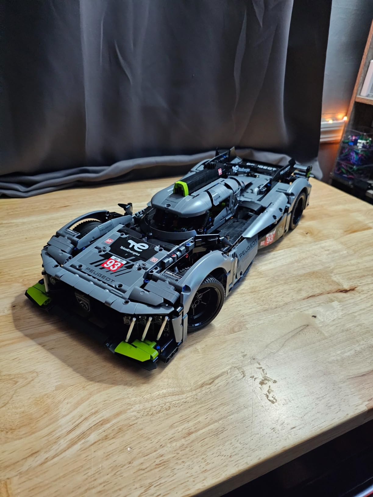 LEGO Technic Peugeot 9X8 24H Le Mans Hybrid Hypercar 42156 Collectible Race Car Building Kit for Adults and Teens, 1:10 Scale Racing Car Model, Gift for Motorsport Fans customer photo 2
