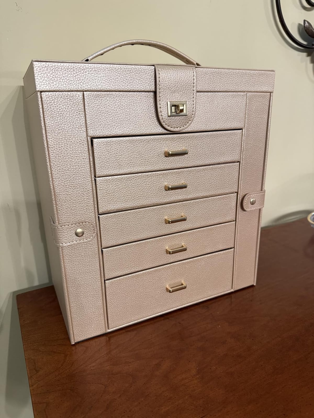 AKOZLIN 6-Tier Jewelry Box Organizer 5 Drawers Jewelry Storage Case customer photo 2