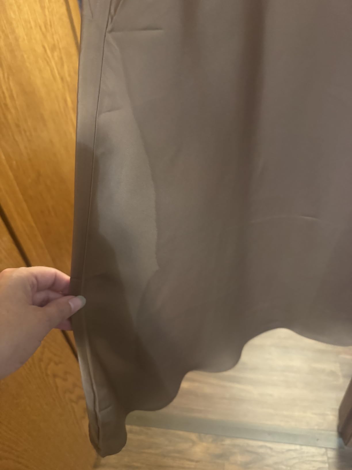 BTFBM Mock Neck Cocktail Dresses for Women Summer customer photo 1