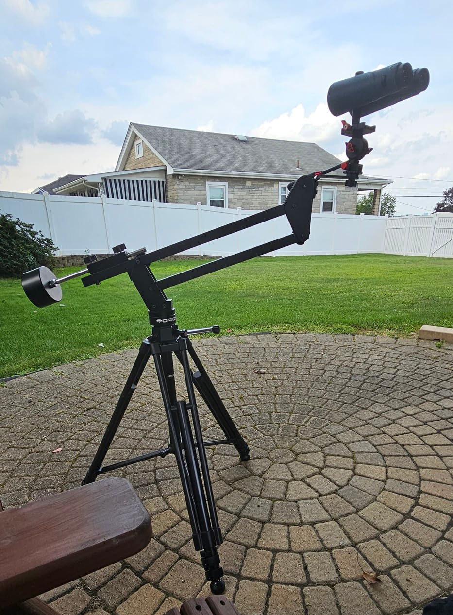 Binocular Tripod Adapter, Binocular Mount 1/4 Inch Threading Mount Aluminium (s1) customer photo 1