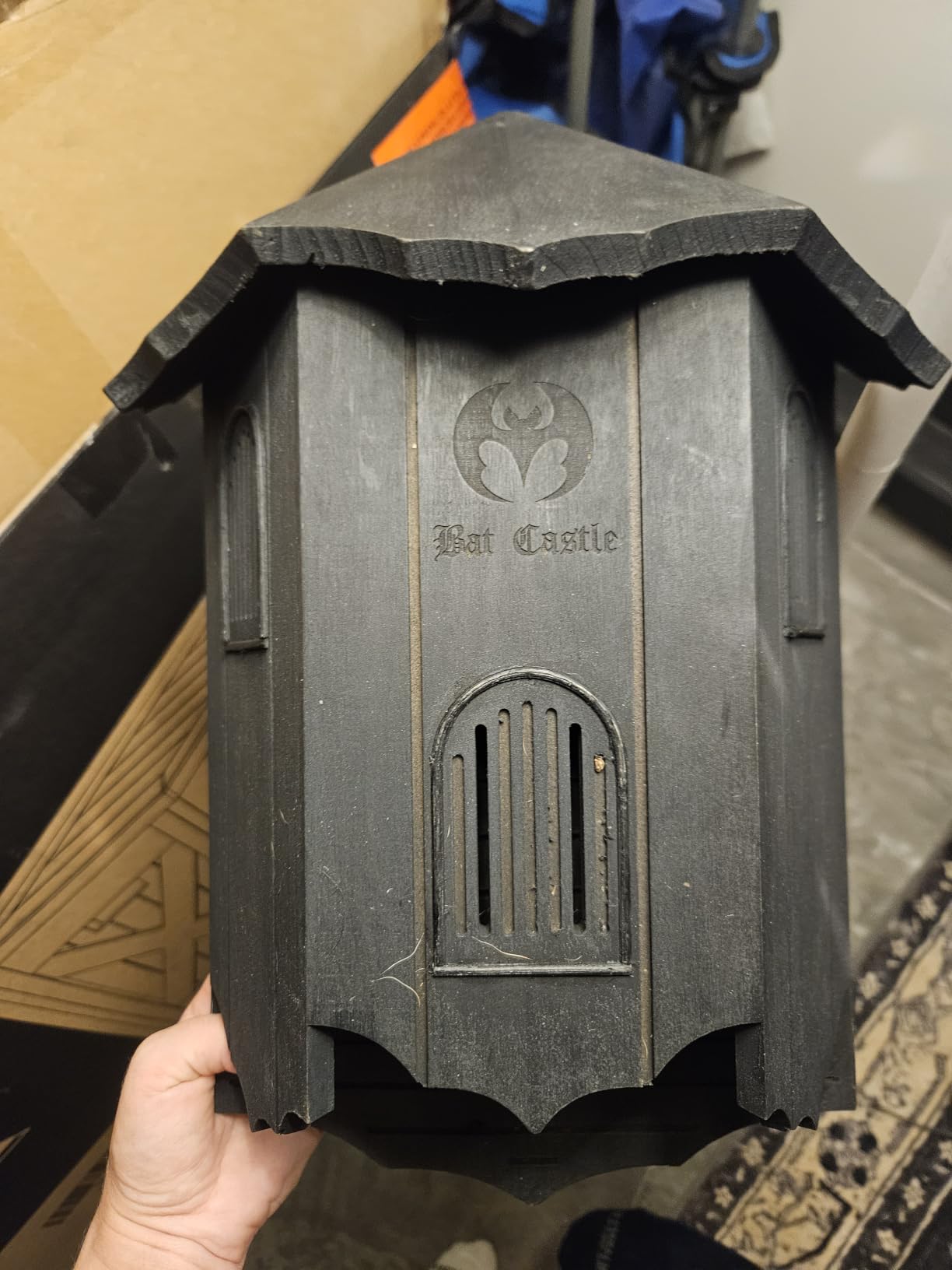 VIREESR Bat House for Outdoors, Castle 3-Chamber Bat Box, 100-Capacity customer photo 1