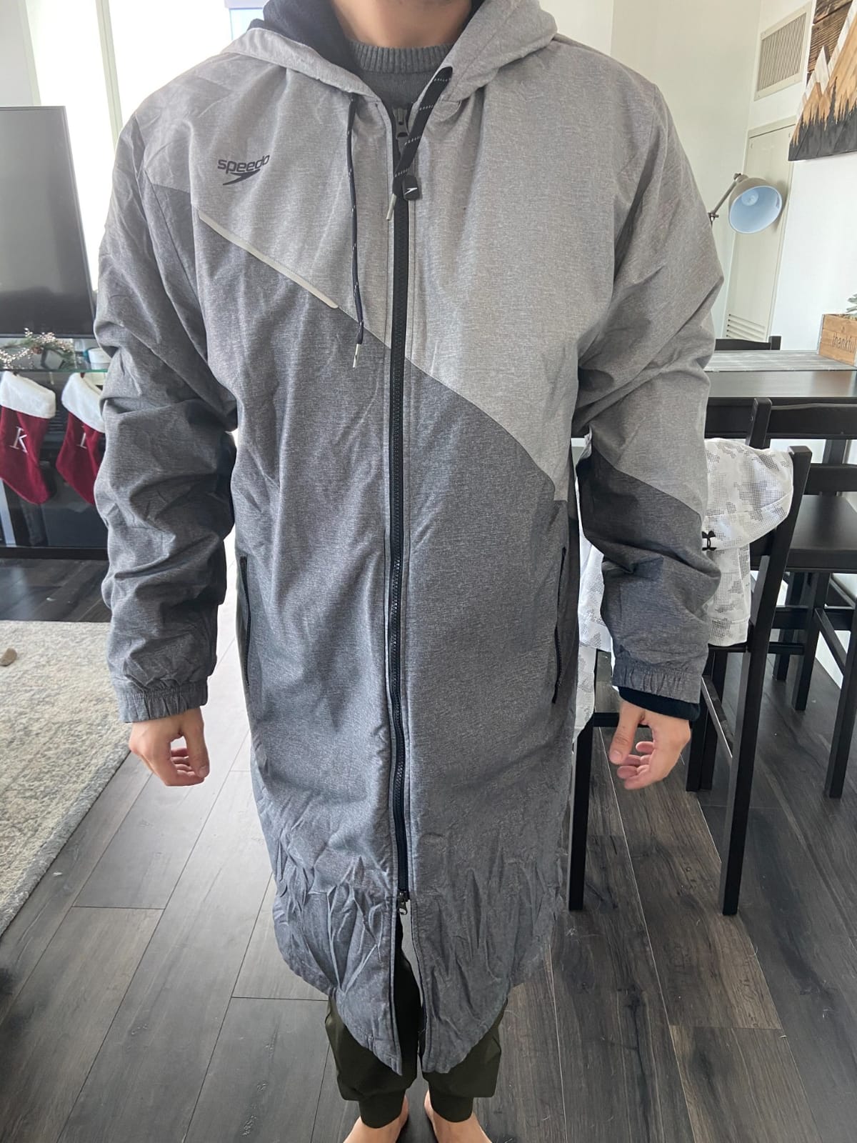 Speedo Unisex Adult Parka Jacket Fleece Lined Team Colors customer photo 1