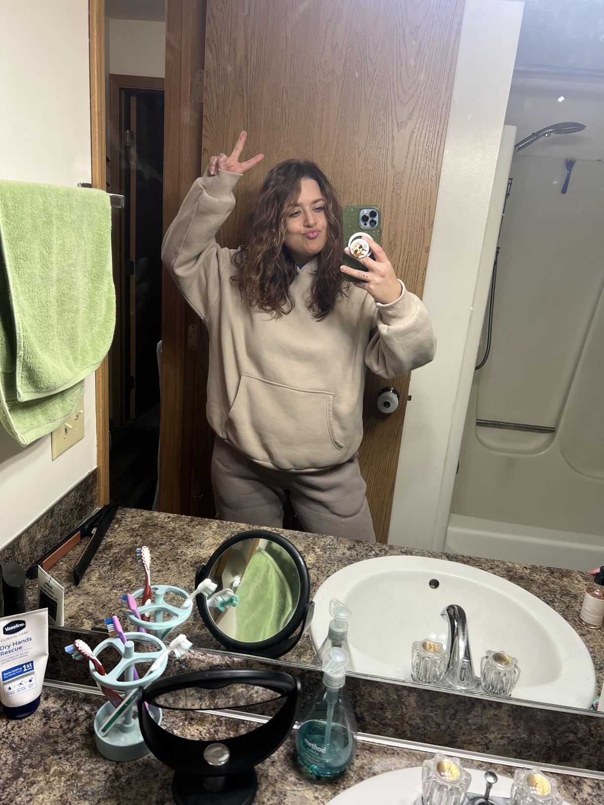 Trendy Queen Womens Hoodies Oversized Sweatshirt customer photo 2