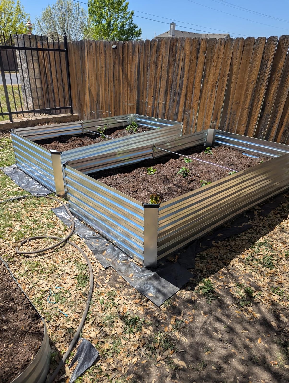 FOOWIN 8x4x2ft Raised Garden Bed Outdoor, Galvanized Steel Garden Beds customer photo 1