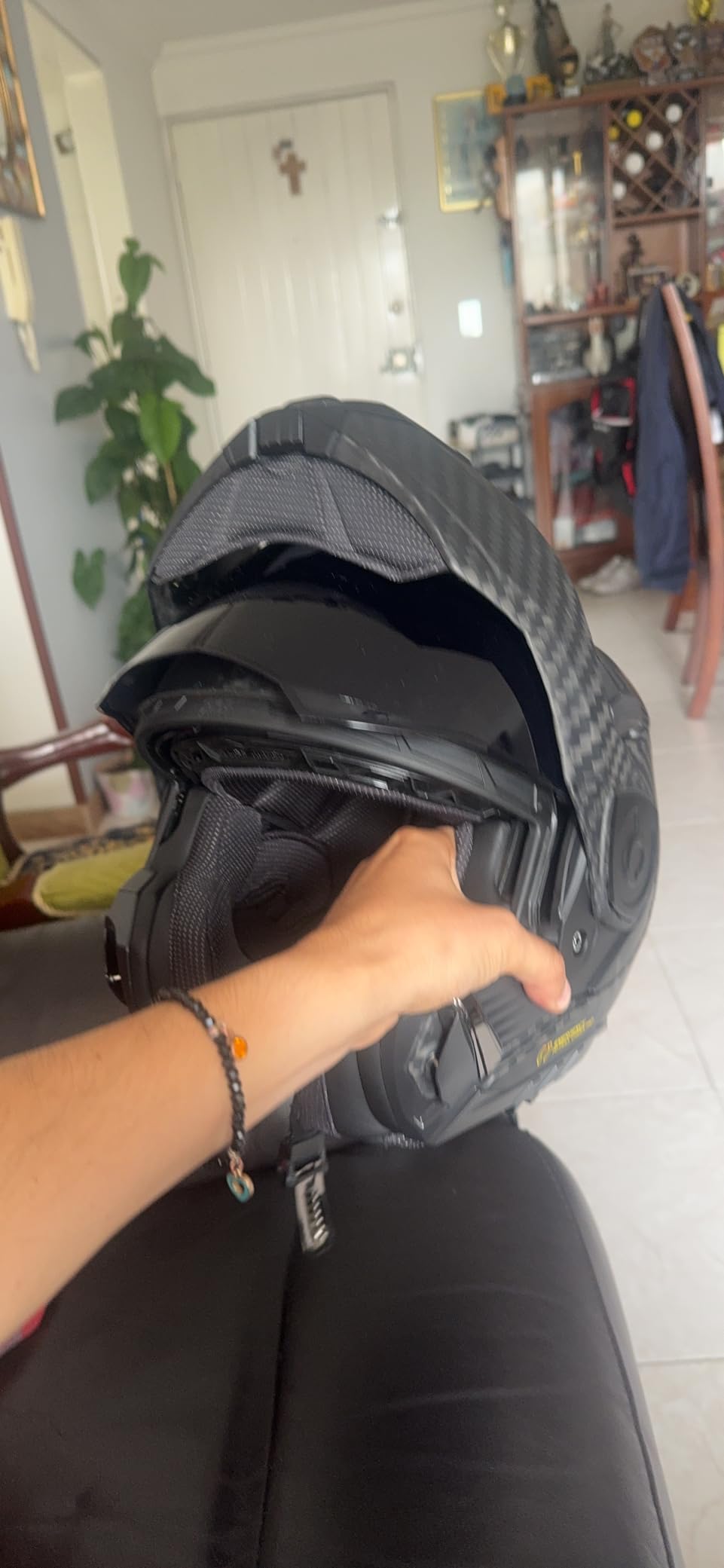 LS2 Helmets Advant X Carbon Modular Helmet customer photo 2