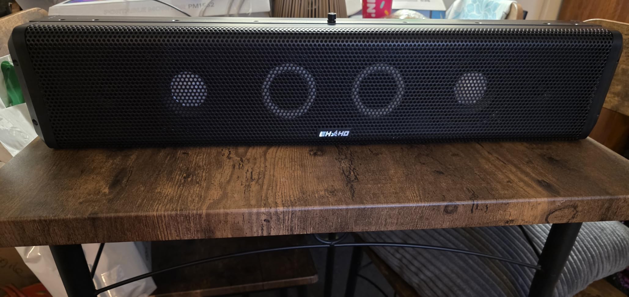 Ehaho 25 Inch 6-Speaker UTV Sound Bar with Bluetooth, RGB, IP66 Waterproof customer photo 2