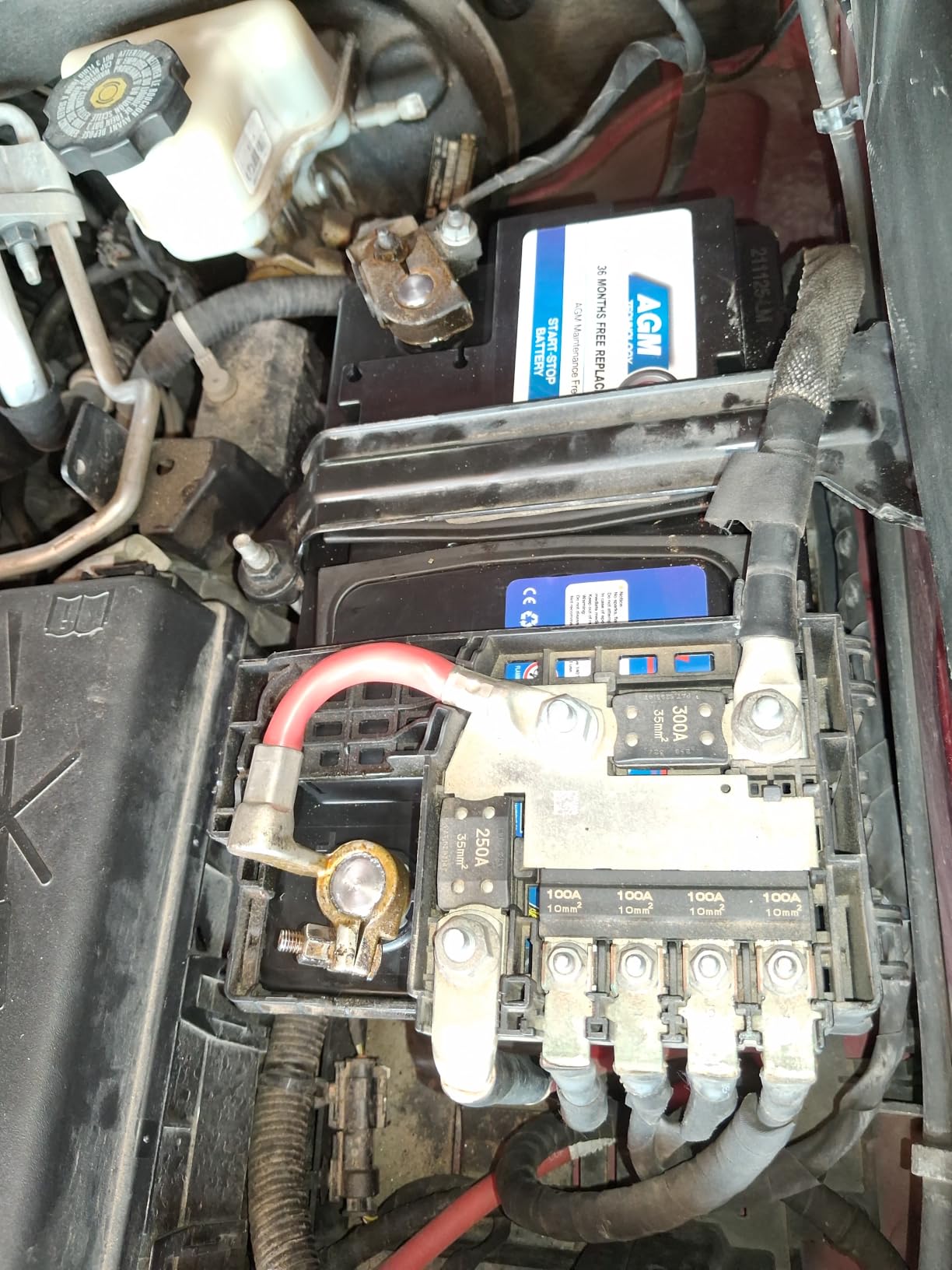UPLUS BCI Group 48 Car Battery, AGM-L70-M 12V 70Ah 760CCA 120RC AGM H6 customer photo 2