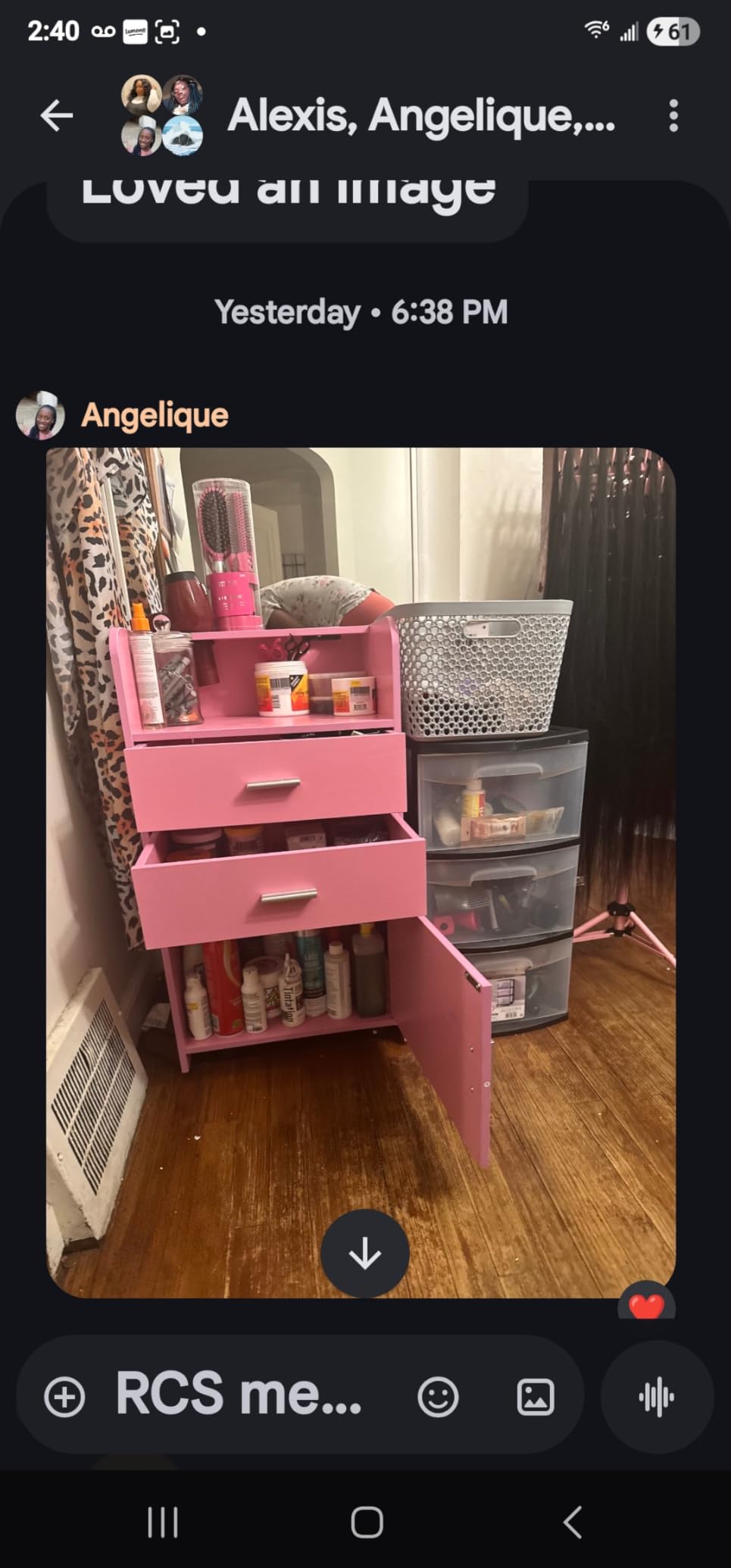 4ever2buy Salon Station for Hair Stylist, Salon Station Cart with Wheels customer photo 2