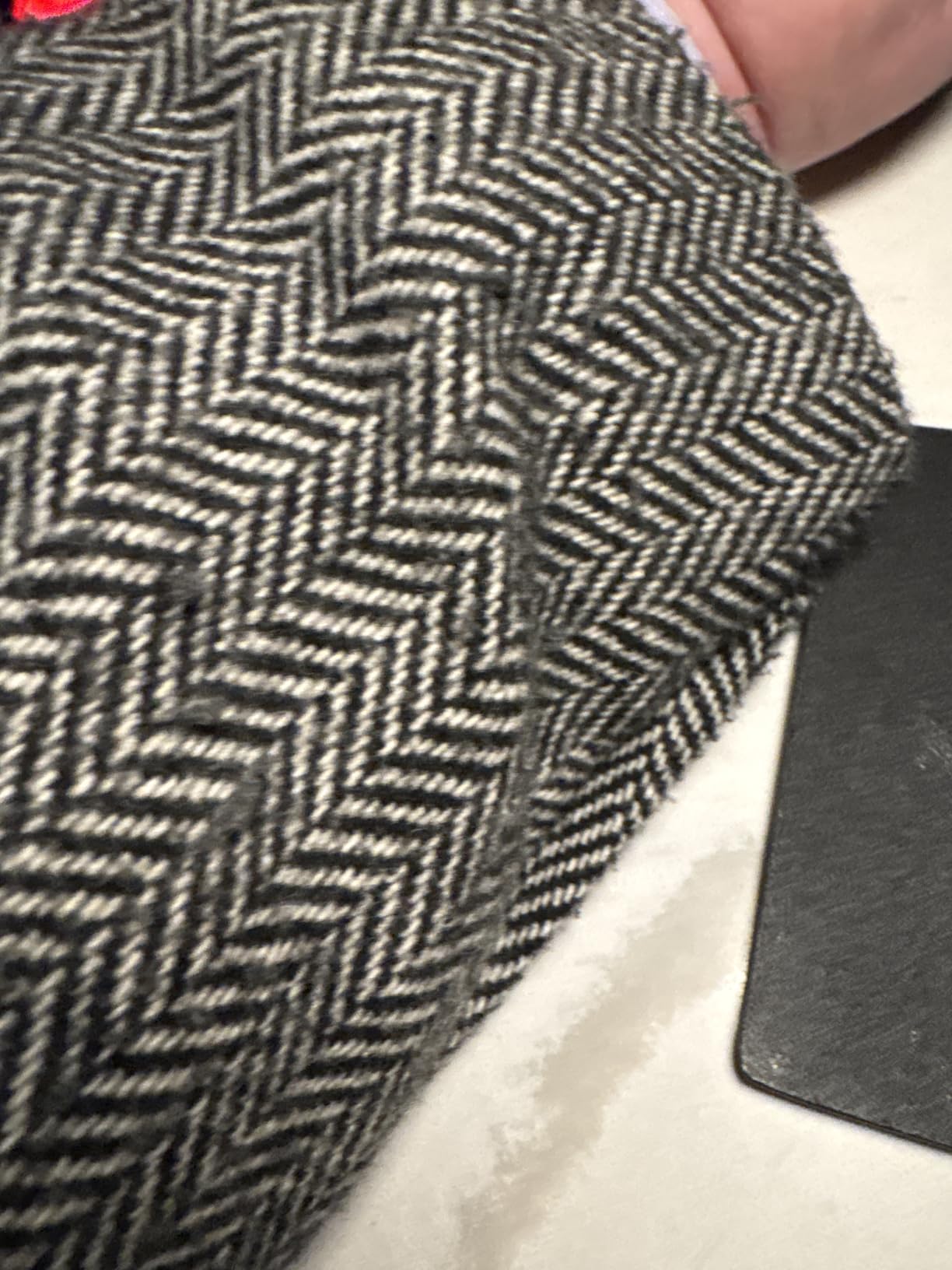 PJ PAUL JONES Mens Blazer Tweed Wool Blend Sport Coat Herringbone Jacket customer photo 2