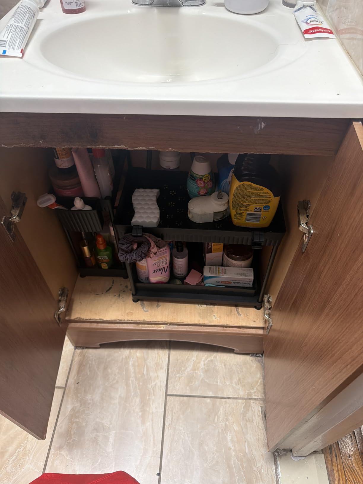 Sevenblue 3-Pack 2-Tier Under Sink Organizers with Sliding Drawers customer photo 1