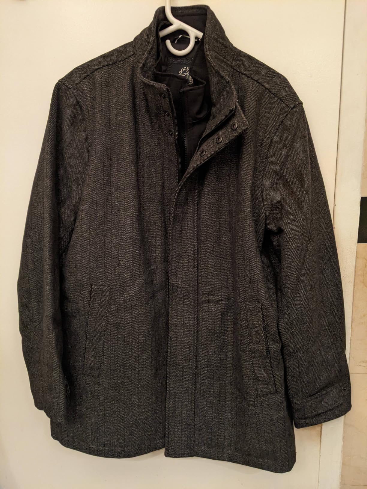 Dockers Men's Wool Melton Full Length Duffle Coat customer photo 1