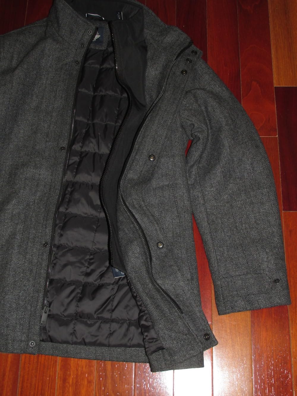 Dockers Men's Wool Melton Full Length Duffle Coat customer photo 2